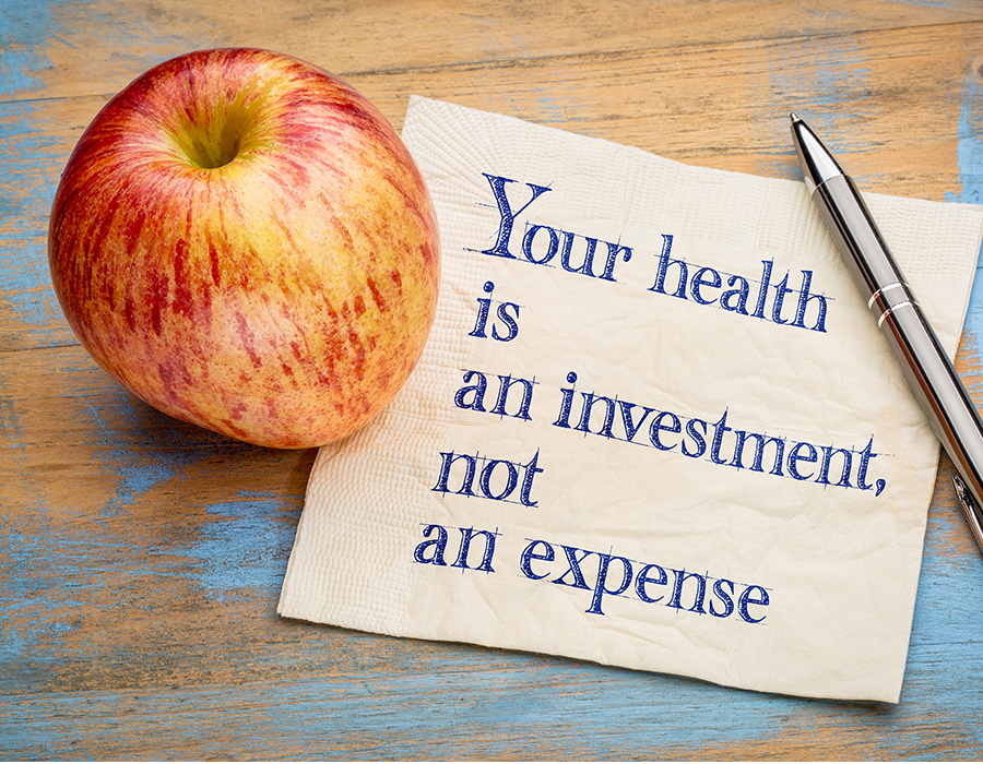 Health an investment not  an expense