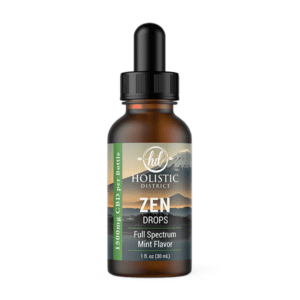 zen cbd tincture drops